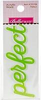 Algopix Similar Product 17 - Bella Blvd Acrylic Word Perfect 15 x