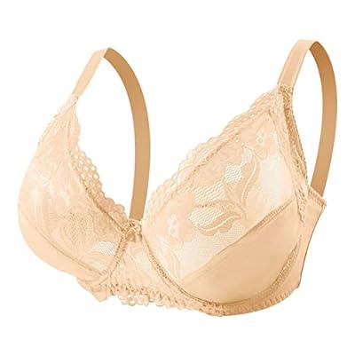 Lace Thin Cup Plus Size Sexy Bra Comfortable Big Breasts Show