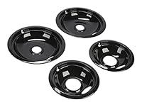 Algopix Similar Product 19 - Whirlpool W10288051 Drip Pan Kit, Black