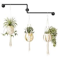 Algopix Similar Product 9 - Bamworld Hanging Planters for Indoor