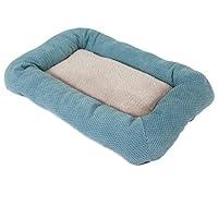 Algopix Similar Product 6 - SnooZZy Low Bumper Crate Mat Bed Teal