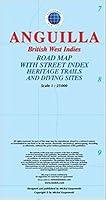 Algopix Similar Product 19 - Anguilla British West Indies Road Map