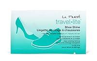 Algopix Similar Product 1 - LA Fresh Travel Lite PreMoistened Shoe