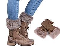 Algopix Similar Product 3 - Boot Socks Leg Warmers Stretch Over the