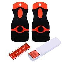 Algopix Similar Product 17 - BEoffer 2 Pack Razor Blade Scrapers 