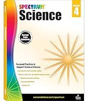 Algopix Similar Product 3 - Spectrum Grade 4 Science Workbook The