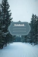 Algopix Similar Product 17 - Snow Covered Trees: A Winter Notebook