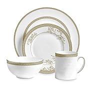 Algopix Similar Product 19 - Vera Wang Wedgwood Vera Lace Gold