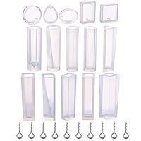 Algopix Similar Product 16 - TecUnite 15 Pieces Resin Molds Silicone