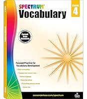 Algopix Similar Product 13 - Spectrum Grade 4 Vocabulary Workbook
