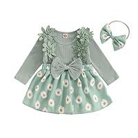 Algopix Similar Product 6 - HAPRIZERA Baby Girl 2Pcs Fall Outfits