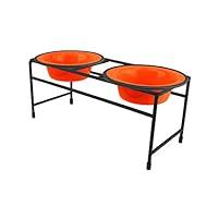 Algopix Similar Product 9 - Platinum Pets Modern Double Diner