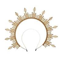 Algopix Similar Product 20 - COSDREAMER Mary Halo Crown Headwear