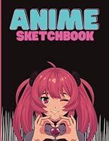 Algopix Similar Product 7 - Anime Sketchbook Blank Paper for