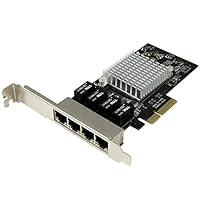 Algopix Similar Product 3 - StarTechcom 4 Port PCIe Network Card 