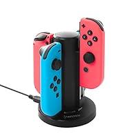 Algopix Similar Product 12 - Insten Joy Con Charger Compatible with