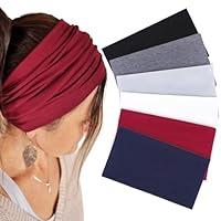 Algopix Similar Product 15 - XTREND 6 Packs Wide Headbands for Women