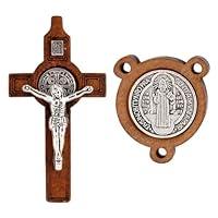 Algopix Similar Product 6 - 10pcs Catholic Rosary Cross and Center