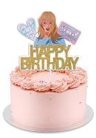 Algopix Similar Product 20 - Generic Star Taylor Girl Cake Topper