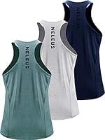 Algopix Similar Product 19 - Neleus Mens 3 Pack Running Tank Top