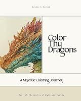 Algopix Similar Product 14 - Color Thy Dragon Embark on a Colorful