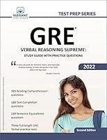 Algopix Similar Product 3 - GRE Verbal Reasoning Supreme Study