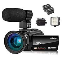 Algopix Similar Product 17 - AiTechny Video Camera 4K Camcorder