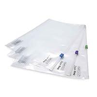Algopix Similar Product 19 - RAPESCO A4 ZIPPI BAG PLASTIC ZIP P25 AST