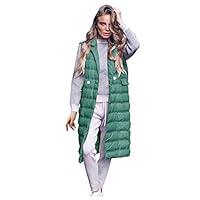Algopix Similar Product 13 - KYLEON Womens Coat Long Down Coat Vest