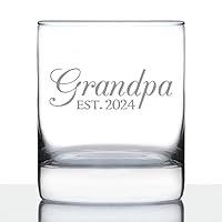 Algopix Similar Product 6 - Grandpa Est 2024  New Grandfather