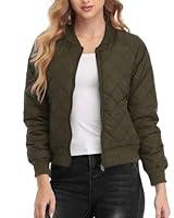 Algopix Similar Product 18 - andy  natalie Womens Bomber Jacket
