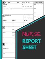 Algopix Similar Product 4 - SBAR Nurse Report Sheet Notebook