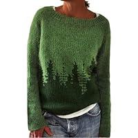 Algopix Similar Product 13 - Womens Knitted Fair Isle Print Retro