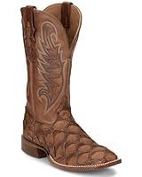 Algopix Similar Product 1 - Tony Lama Mens Everett Exotic Pirarucu