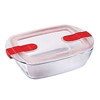 Algopix Similar Product 15 - Pyrex Glass Storage Container, 17x10 cm