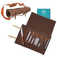Algopix Similar Product 16 - Chef Knife Roll Bag  Deluxe Chef Bag