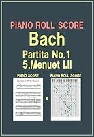 Algopix Similar Product 17 - PIANO ROLL SCORE Bach Partita No1