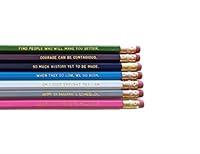 Algopix Similar Product 7 - Michelle Obama Quotes Engraved Pencil