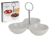 Algopix Similar Product 14 - Mazali Snackdish with Handle Porcelain