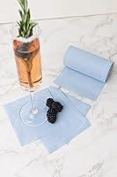 Algopix Similar Product 11 - GLASS SLIPPER - COTTON COCKTAIL NAPKINS