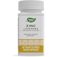 Algopix Similar Product 1 - Natures Way Zinc Lozenges with Vitamin