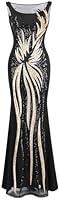 Algopix Similar Product 3 - Angelfashions Womens Sheer Gold