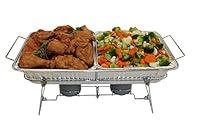 Algopix Similar Product 18 - 8 Piece Disposable Foldaway Chafing