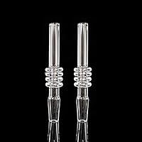 Algopix Similar Product 9 - 10/14mm Quartz Tube Tip Straw, 2-Pack