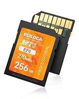 Algopix Similar Product 6 - EF6_256GB UHSII SD Card UHSII Memory