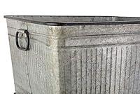Algopix Similar Product 12 - IMAX 65345 Perryman Galvanized Tub on