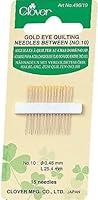 Algopix Similar Product 7 - CLOVER Gold Eye Quilting No 10 Pack