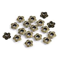 Algopix Similar Product 1 - 200Pack Flower Eyelet Grommets 5mm