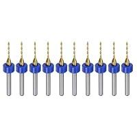 Algopix Similar Product 14 - uxcell 10pcs PCB Drill Bits 18 Shank