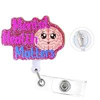 Algopix Similar Product 13 - Mental Health Matters Badge Reel with